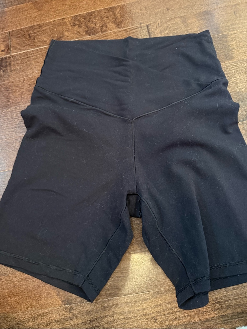Offline black bike shorts